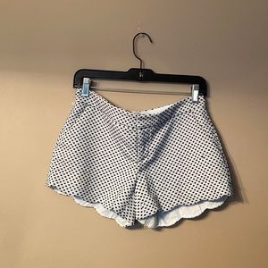 Scalloped Club Monaco Shorts